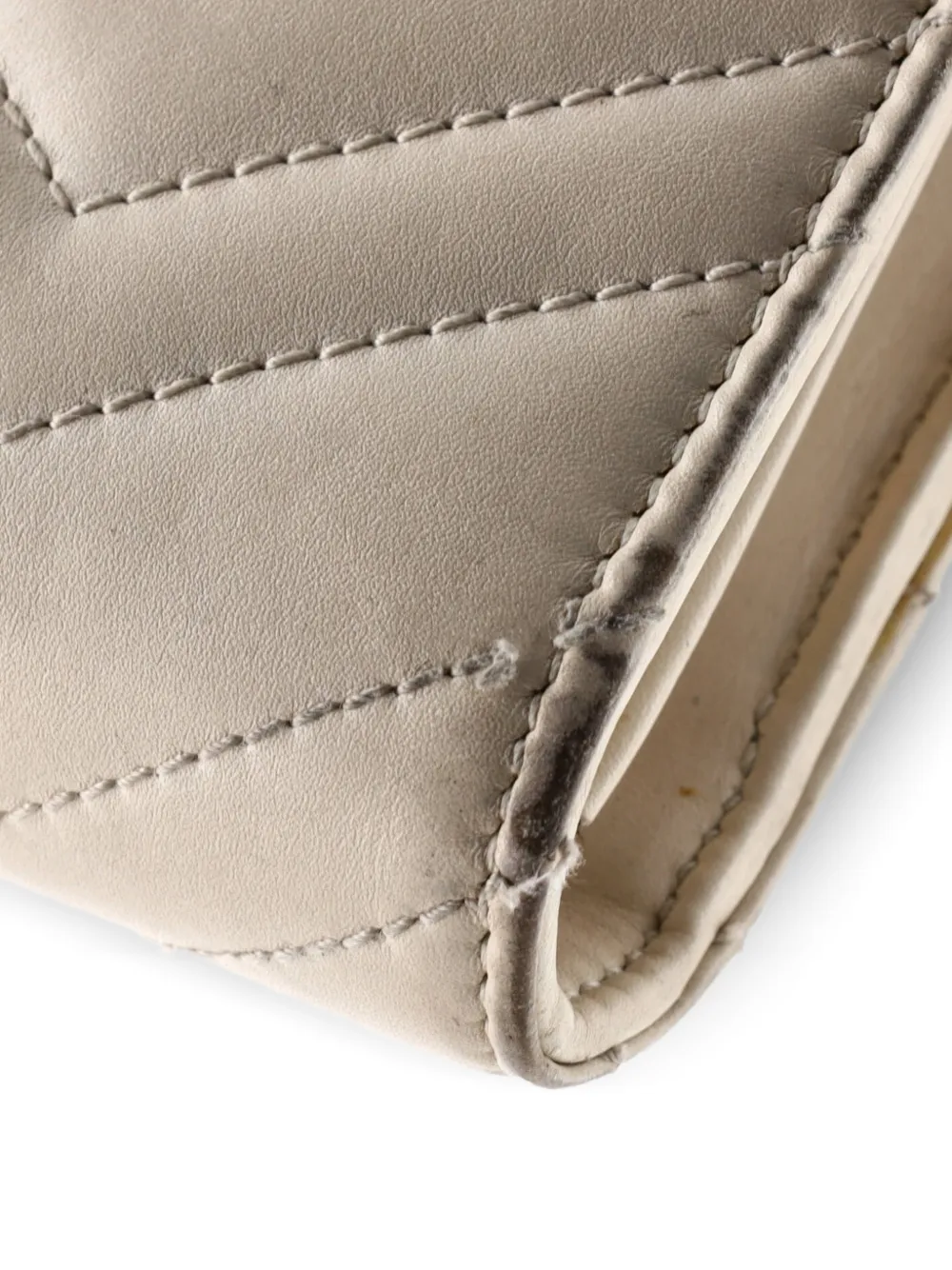 Gg Marmont Chain Wallet Matelasse Leather Mini Crossbody Bag