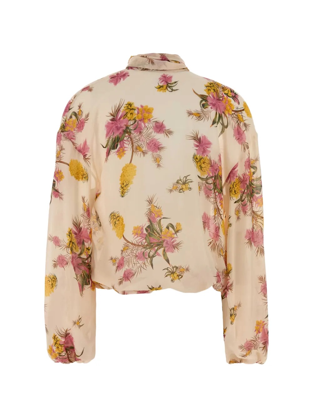 Blumarine Blouse met bloemenprint Beige