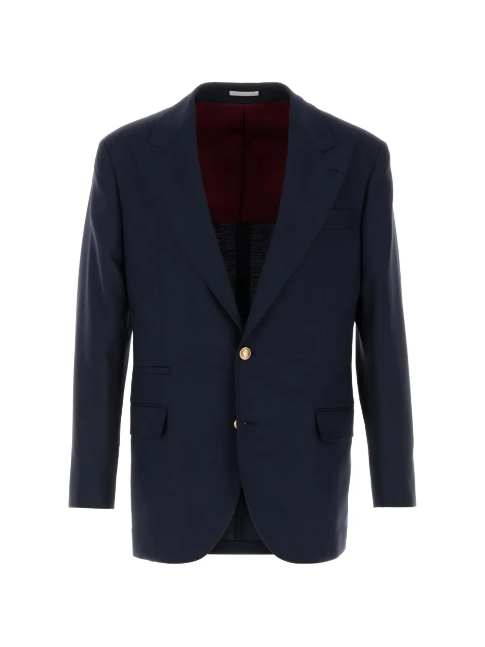 Brunello Cucinelli long-sleeves blazer - Blu