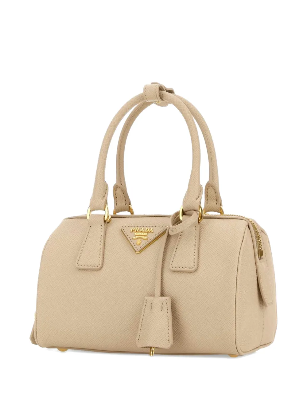Prada Leren shopper Beige