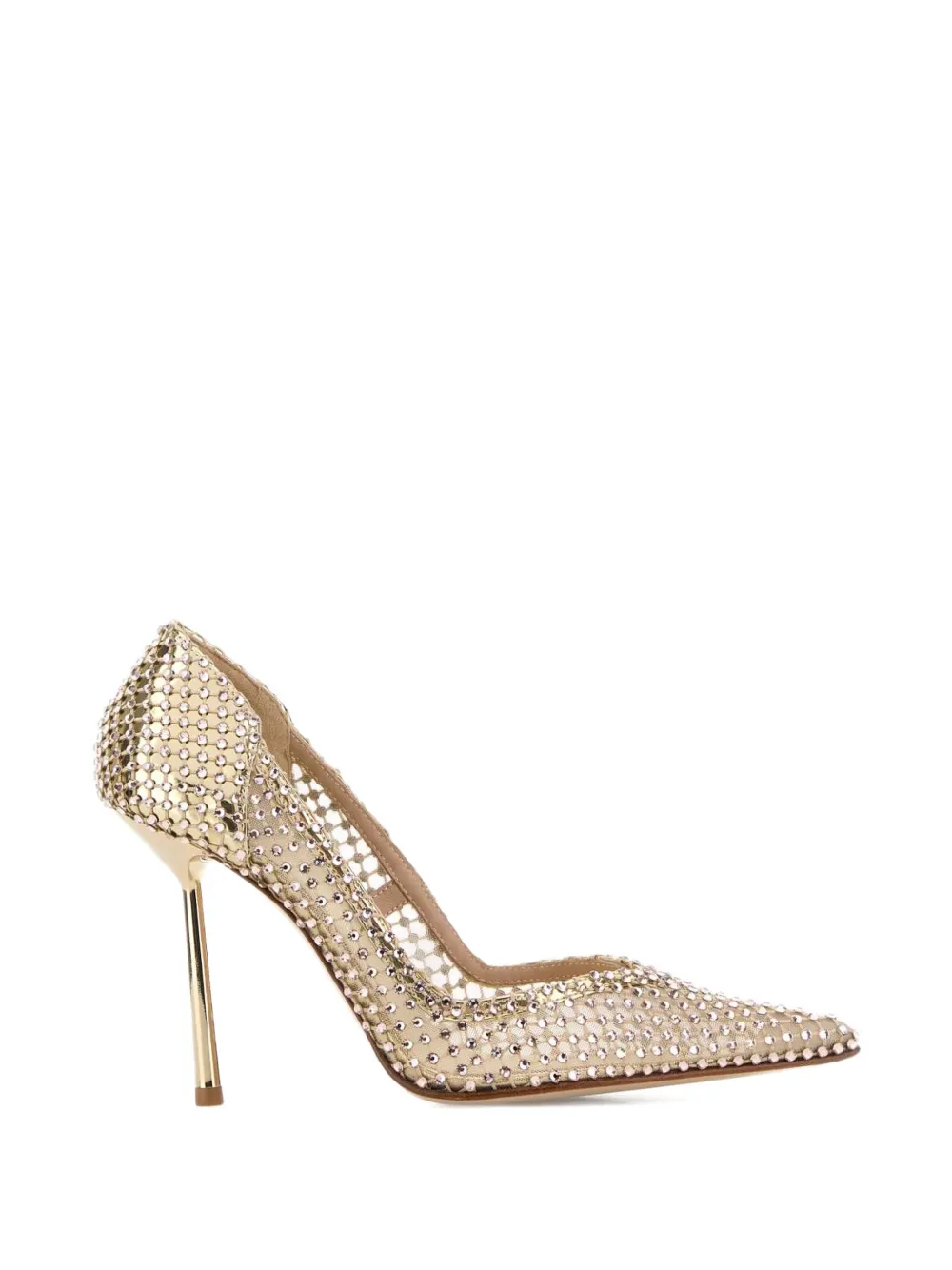 Le Silla Gilda verfraaide pumps Goud