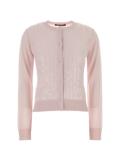 Max Mara sequin-details cardigan