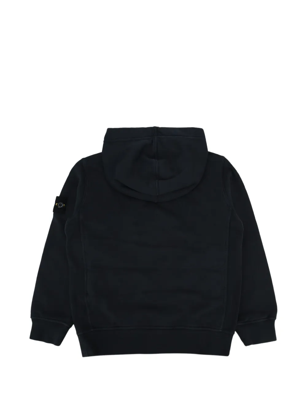 Stone Island Junior Hoodie met Compass-logopatch Blauw