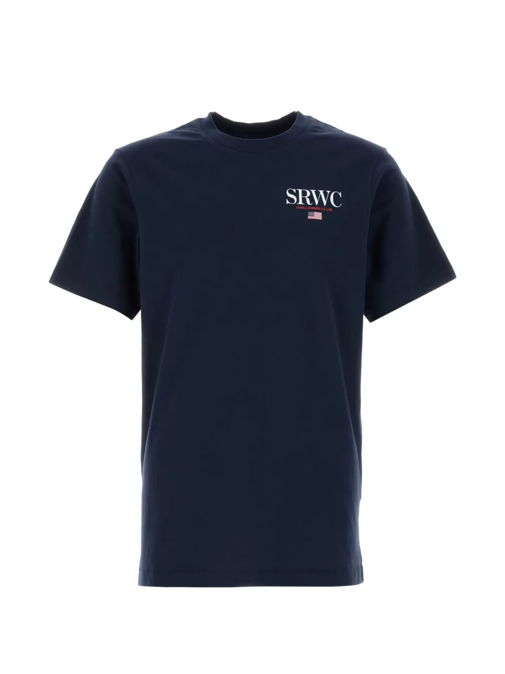 Sporty & Rich logo-print T-shirt - Blu