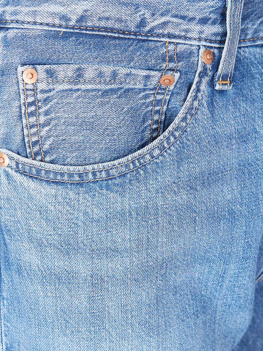 Levi's Relaxed straight jeans Blauw