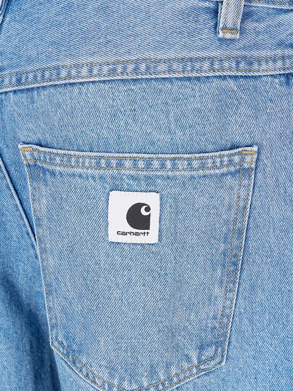  Carhartt Wip Pantalones Brandon Con Efecto Lavado - Azul 