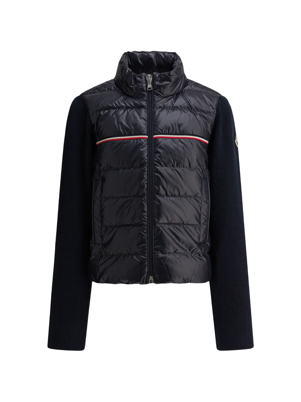Moncler Enfant Jack met logostreep Blauw