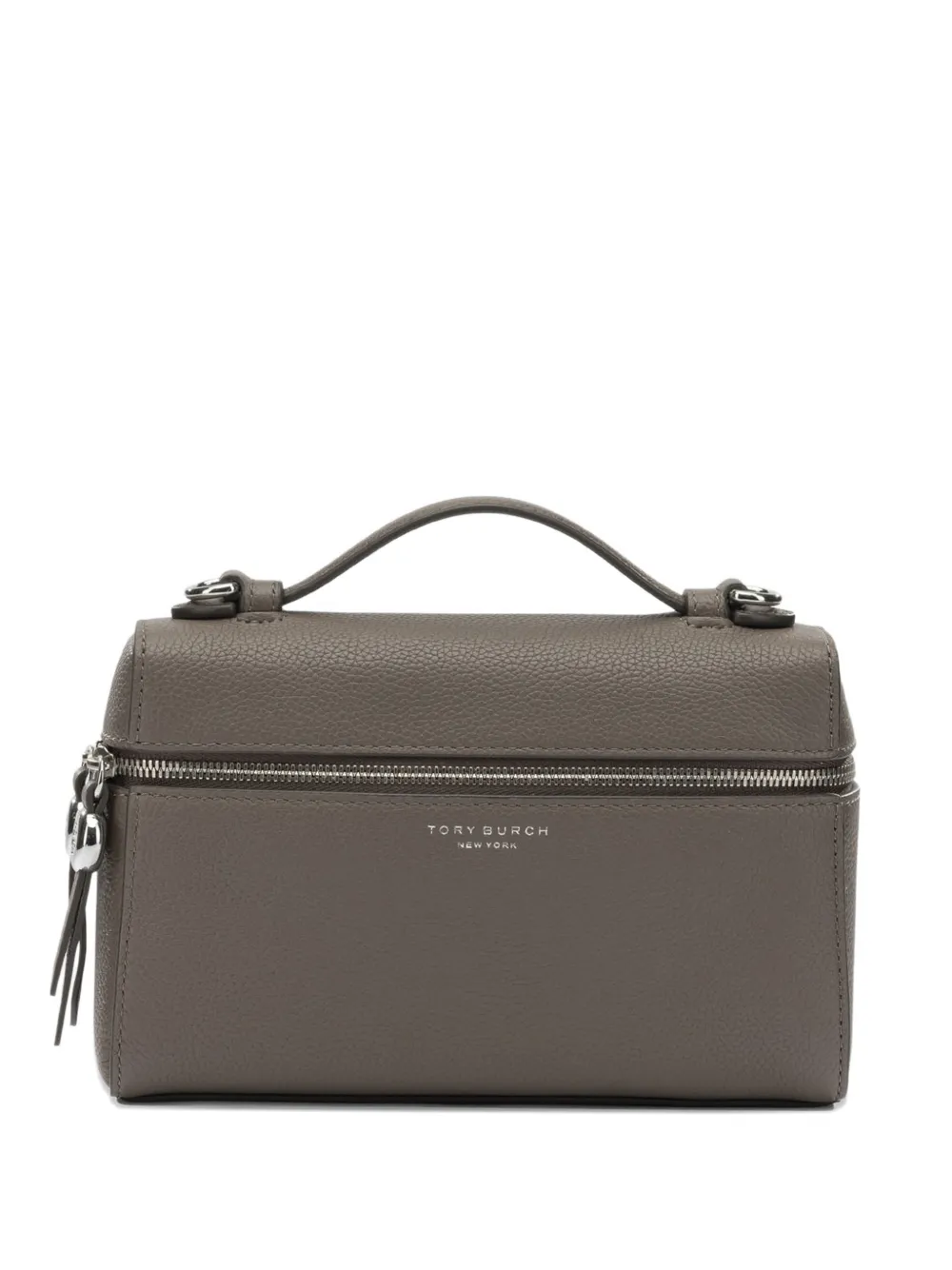 Tory Burch Romy logo-detail tote bag - Grigio