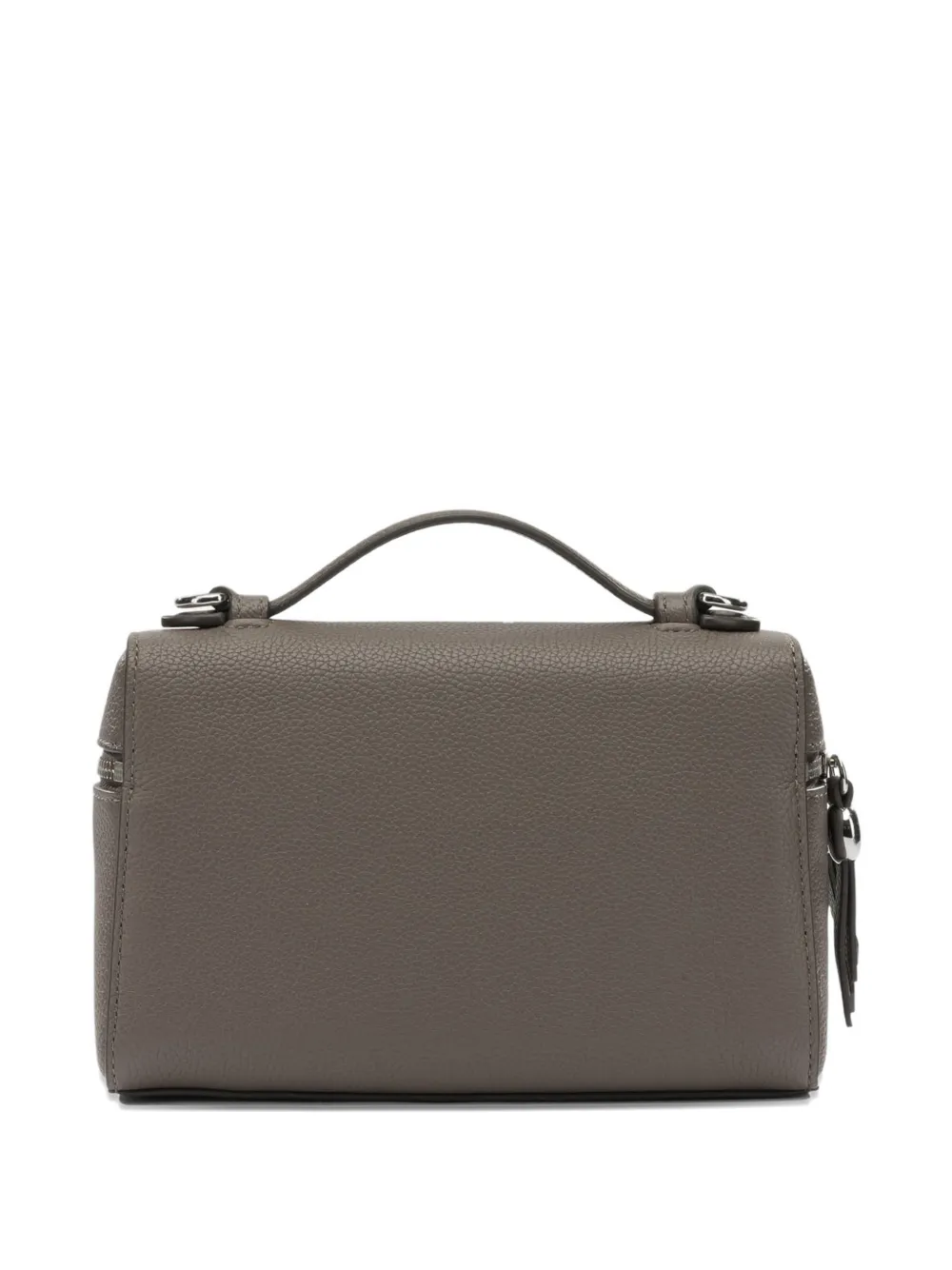  Tory Burch Romy Logo-detail Tote Bag - Grey 