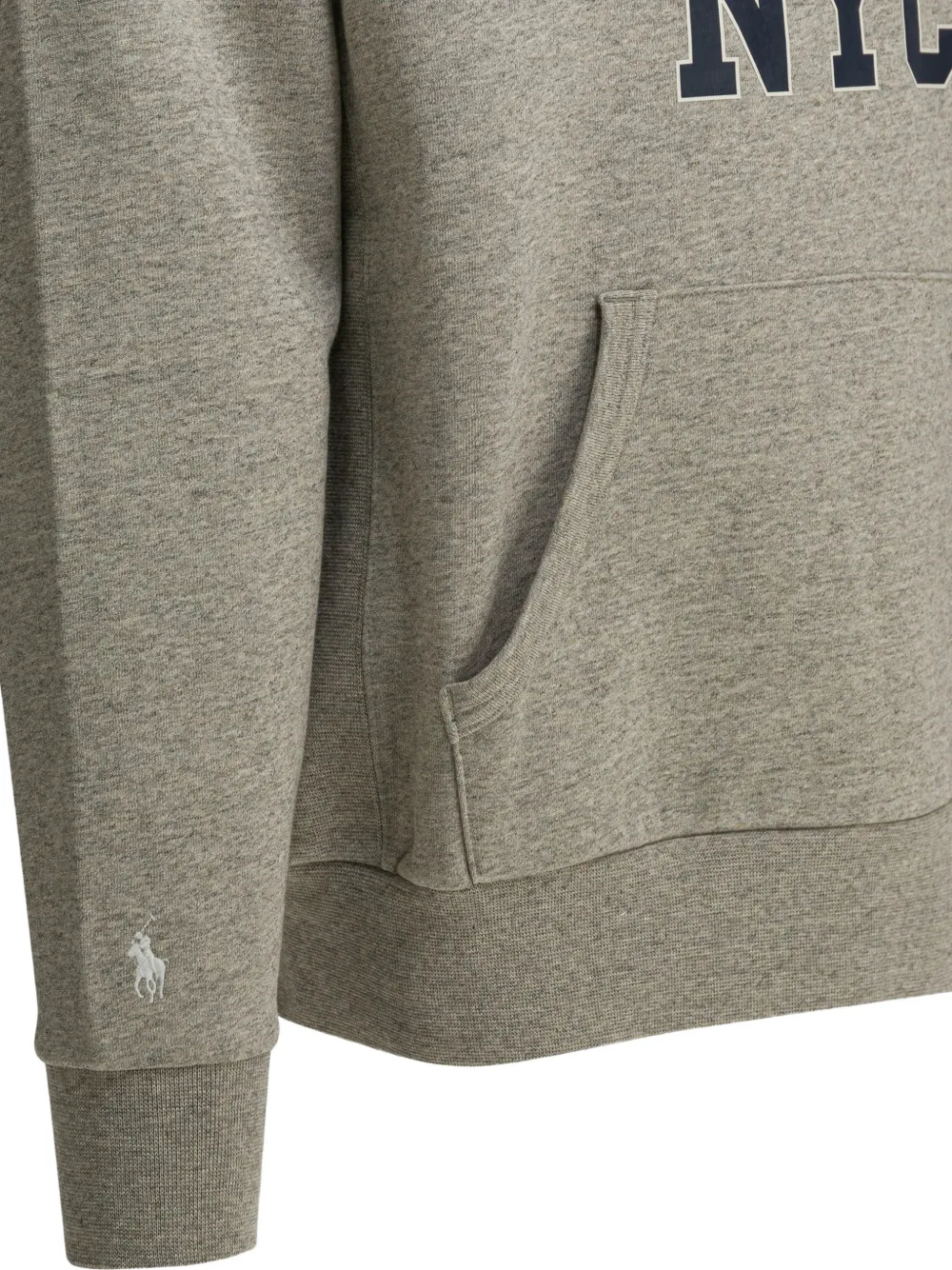 Polo Ralph Lauren Hoodie met logoprint Grijs