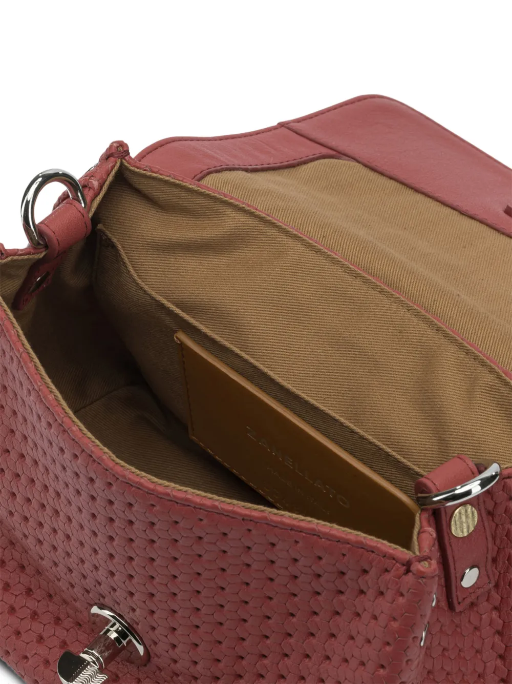Zanellato Geweven shopper Rood