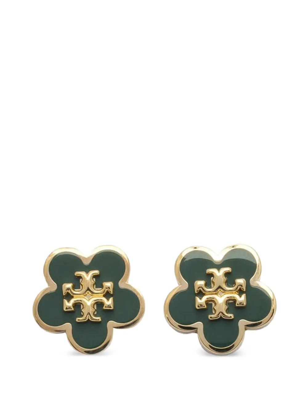 Tory Burch Kira enamel flower necklace - Oro