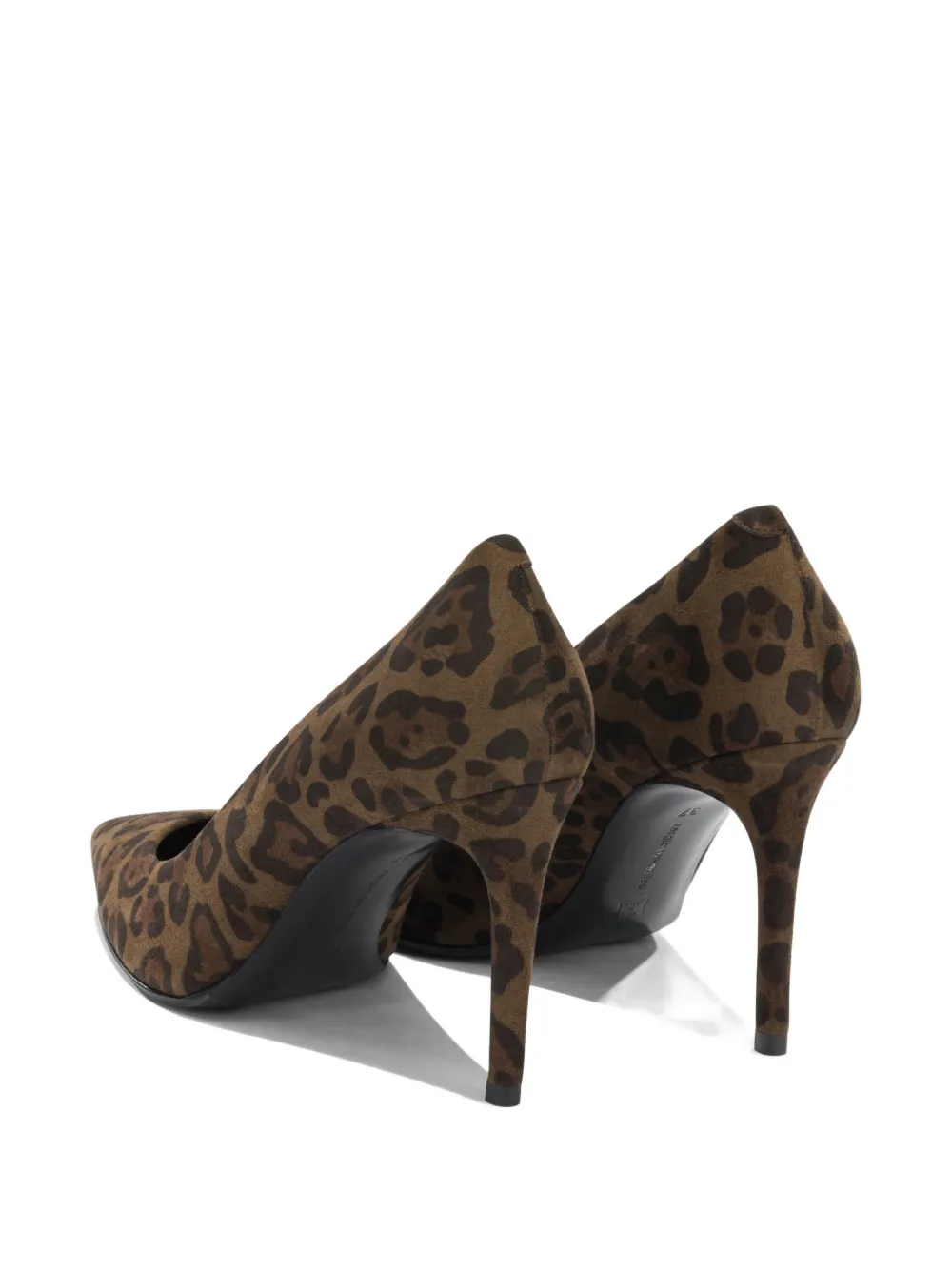Sergio Levantesi Pumps met luipaardprint Bruin
