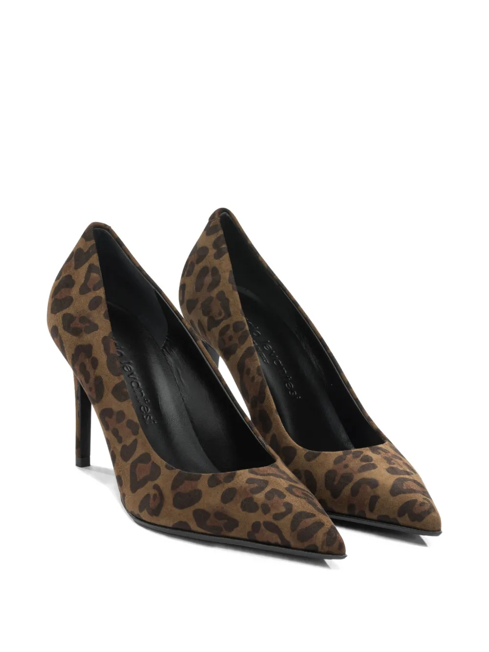 Sergio Levantesi Pumps met luipaardprint Bruin
