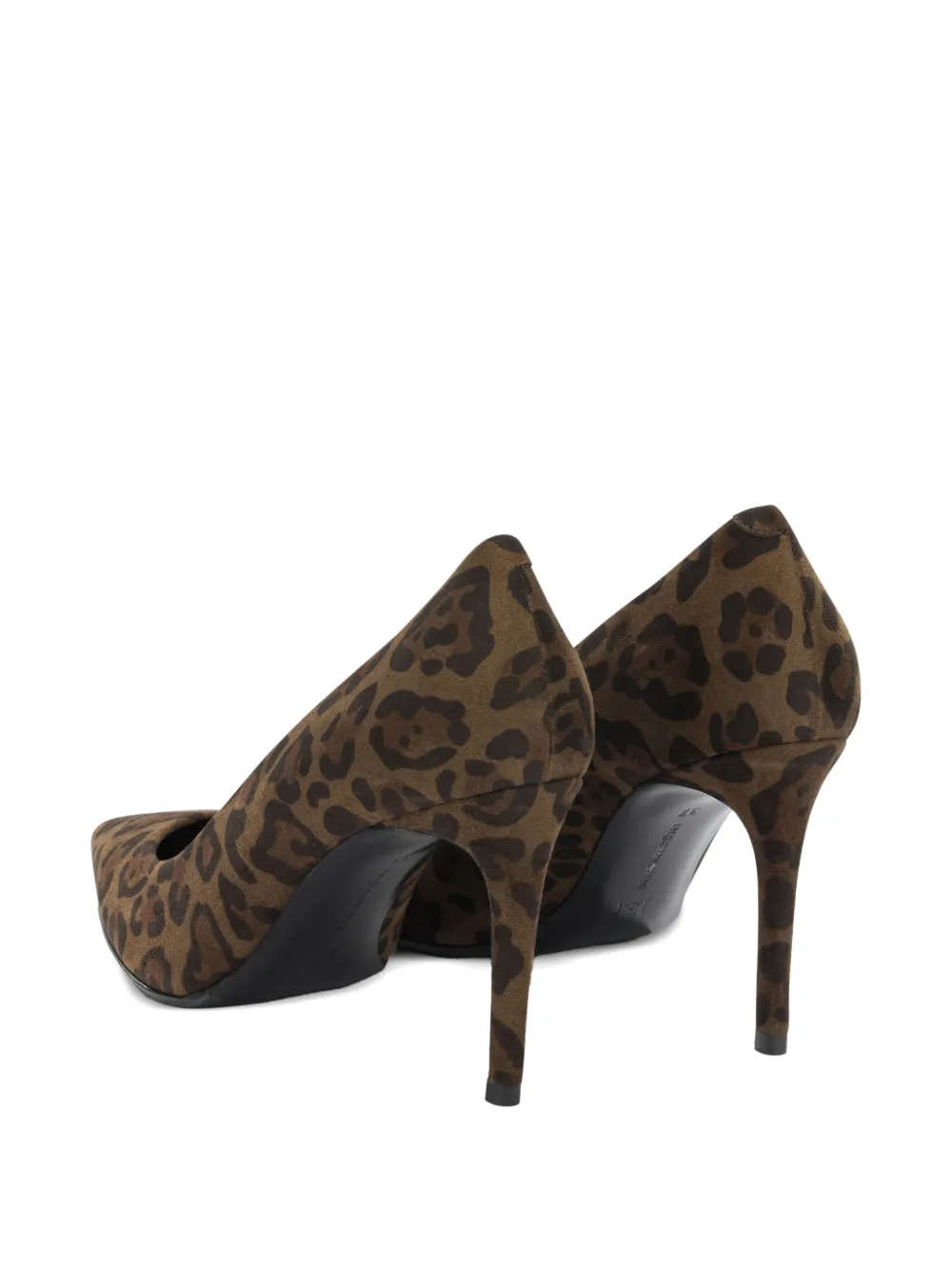  Sergio Levantesi Leopard-pattern Pumps - Brown 