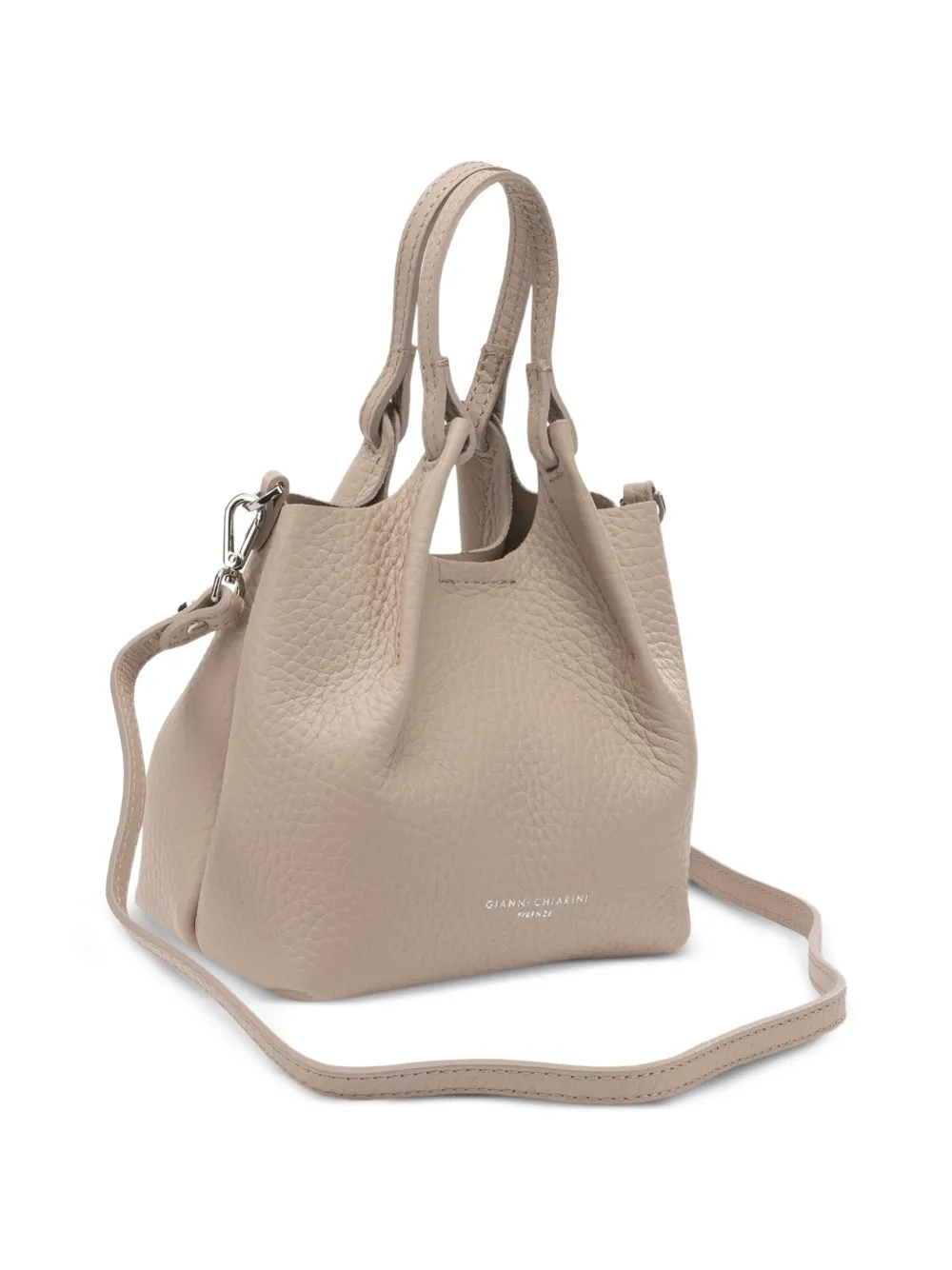 GIANNI CHIARINI Dua shopper met logodetail Roze