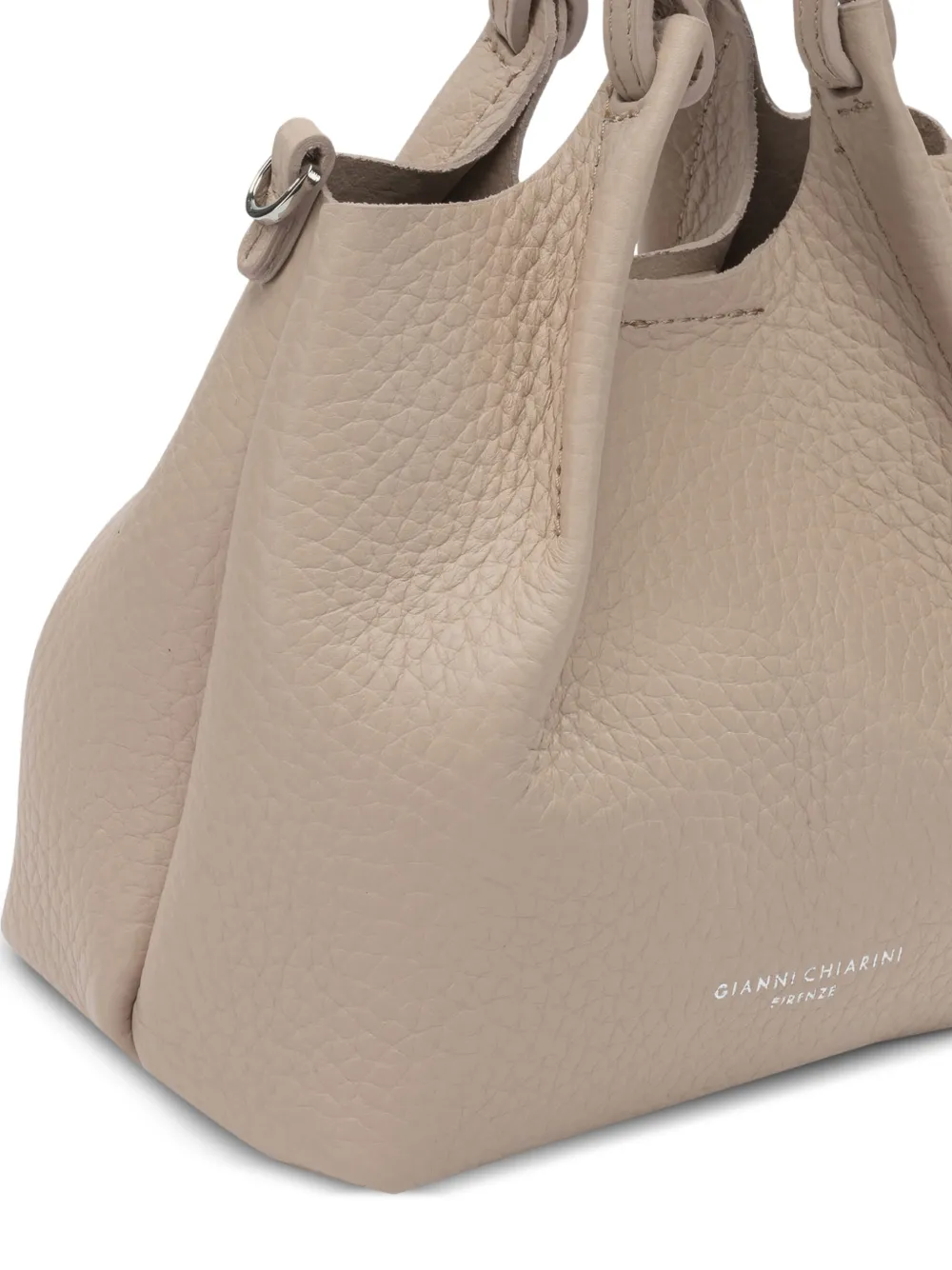 GIANNI CHIARINI Dua shopper met logodetail Roze
