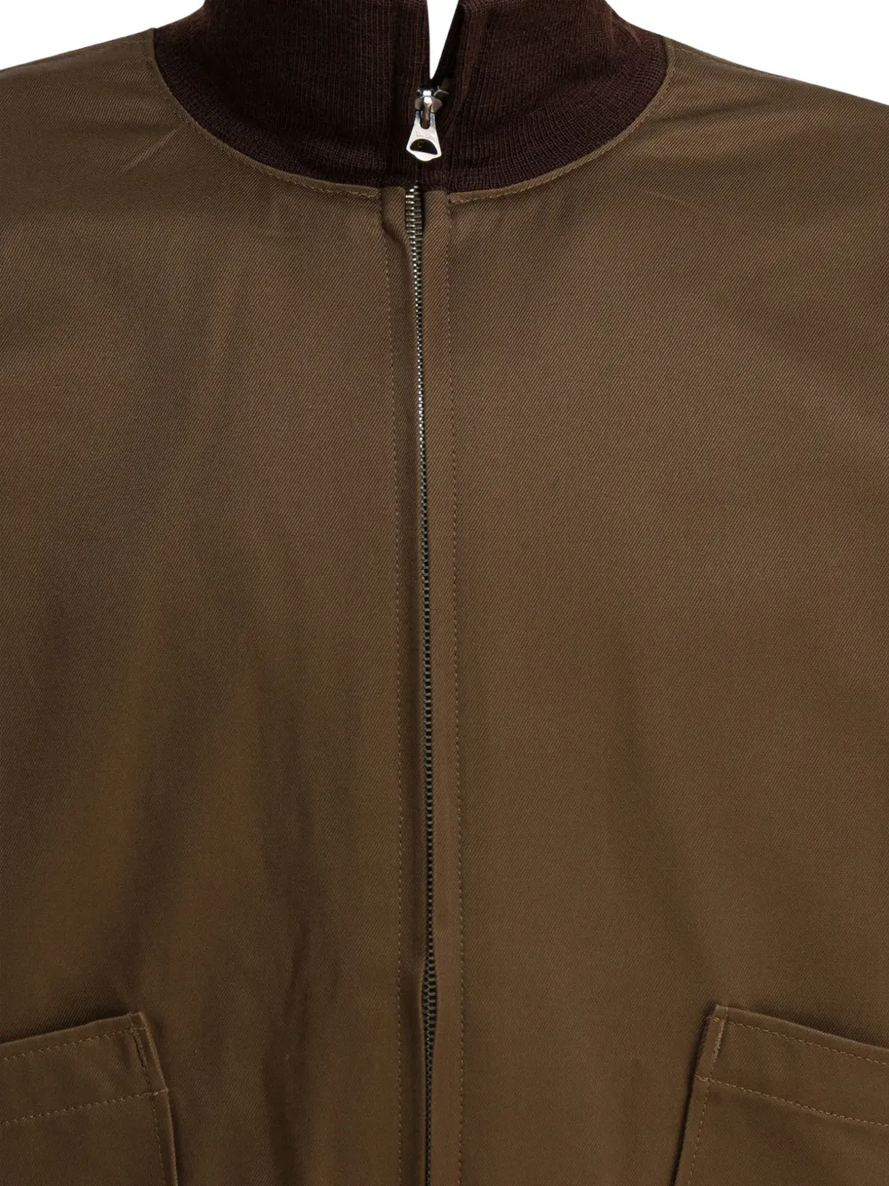  Buzz Ricksons Patch-pocket Bomber Jacket - Brown 