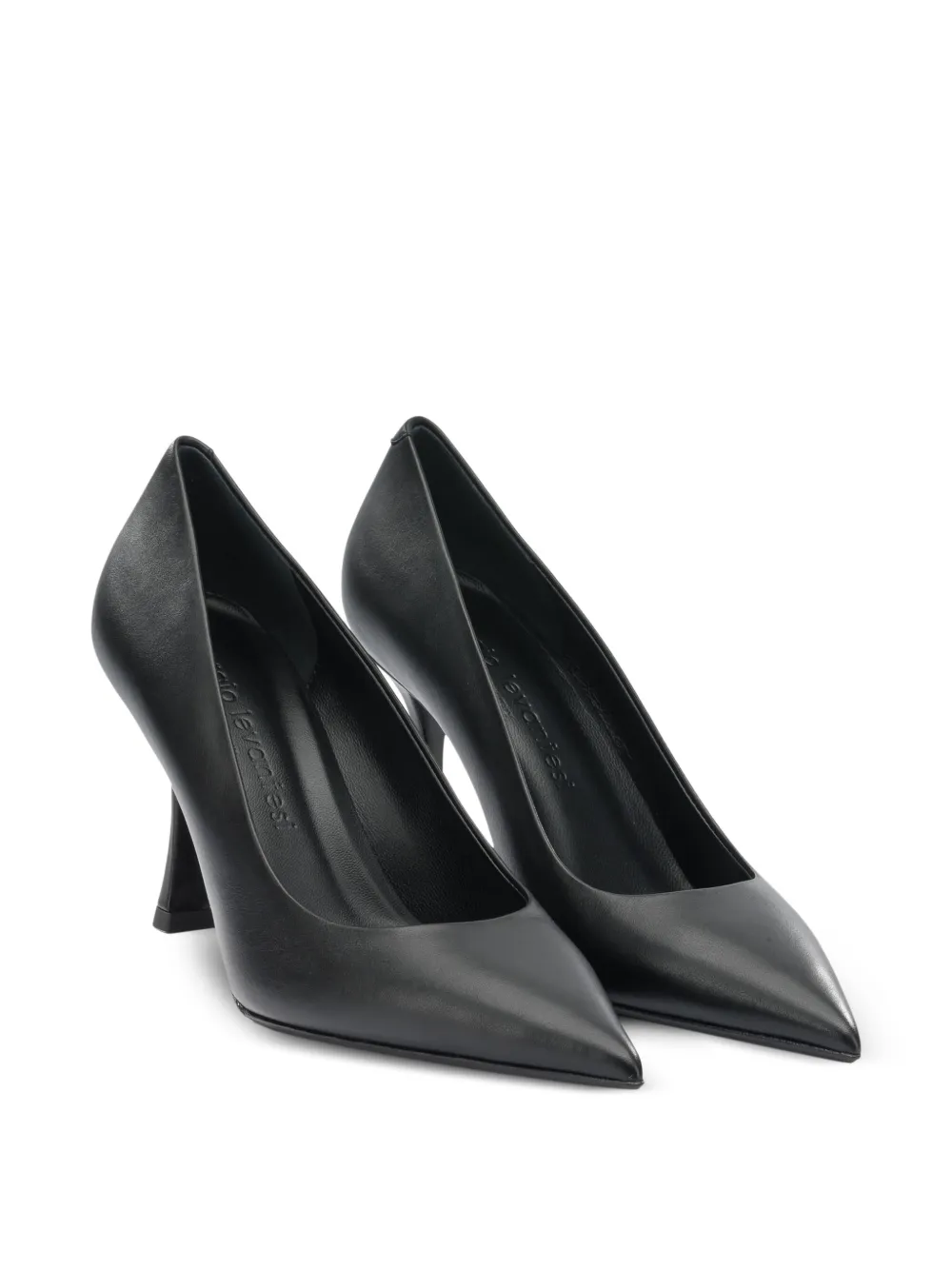  Sergio Levantesi Diva Pointed-toe Pumps - Black 
