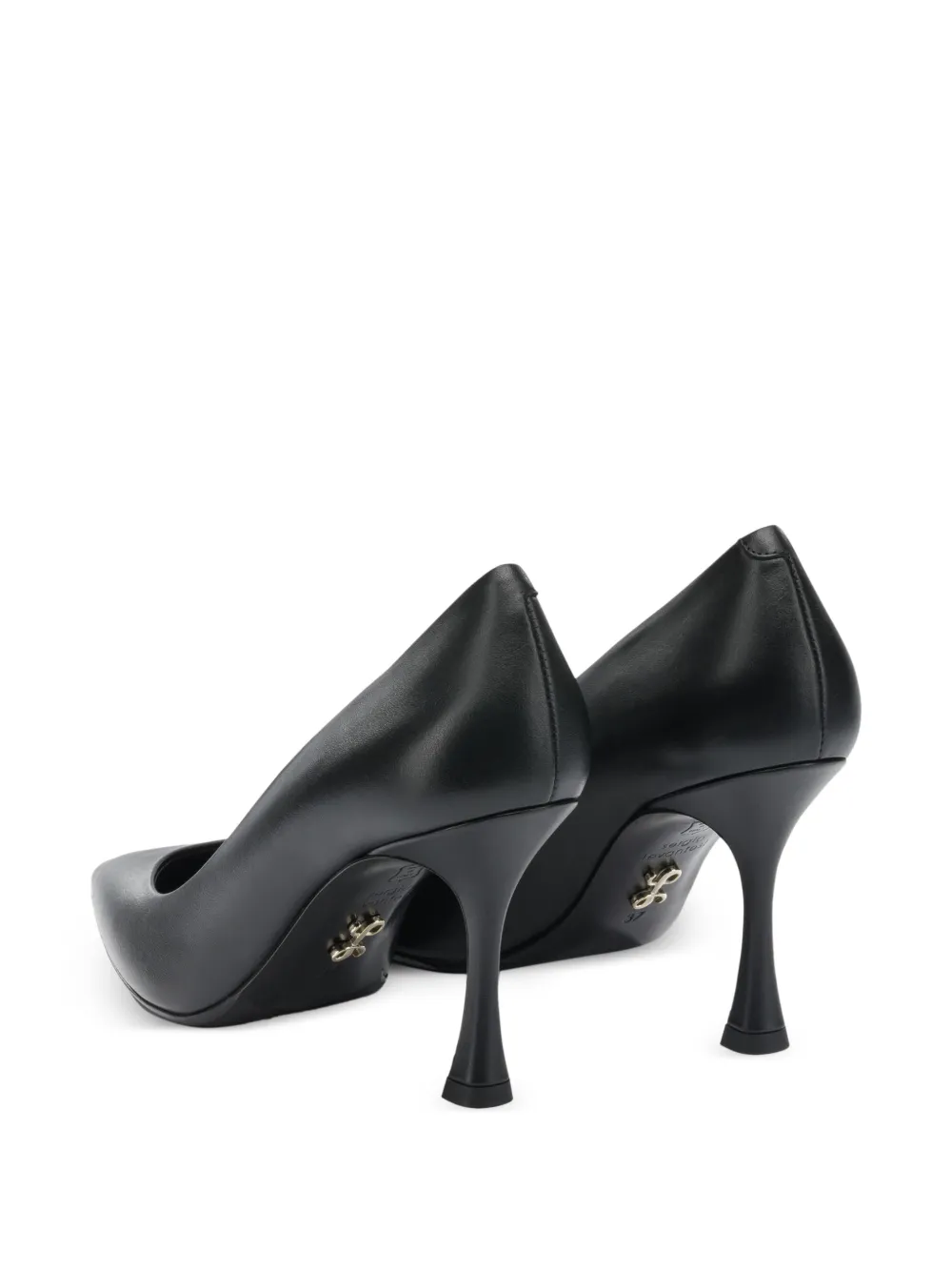  Sergio Levantesi Diva Pointed-toe Pumps - Black 