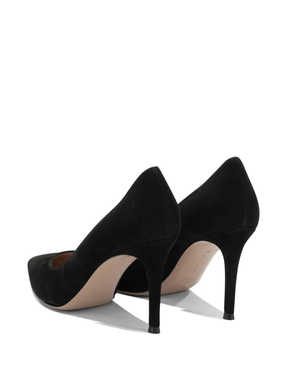 Gianvito Rossi Suède pumps Zwart