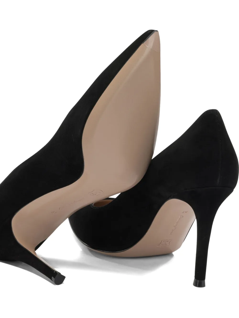 Gianvito Rossi Suède pumps Zwart