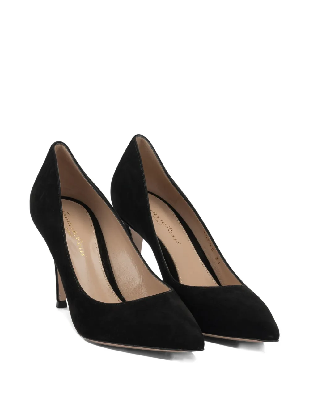 Gianvito Rossi Suède pumps Zwart