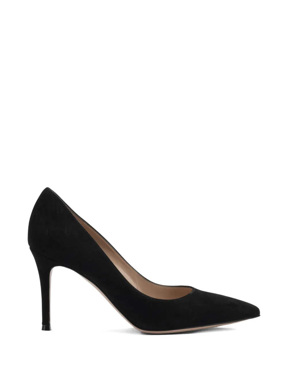 Gianvito Rossi Suède pumps Zwart