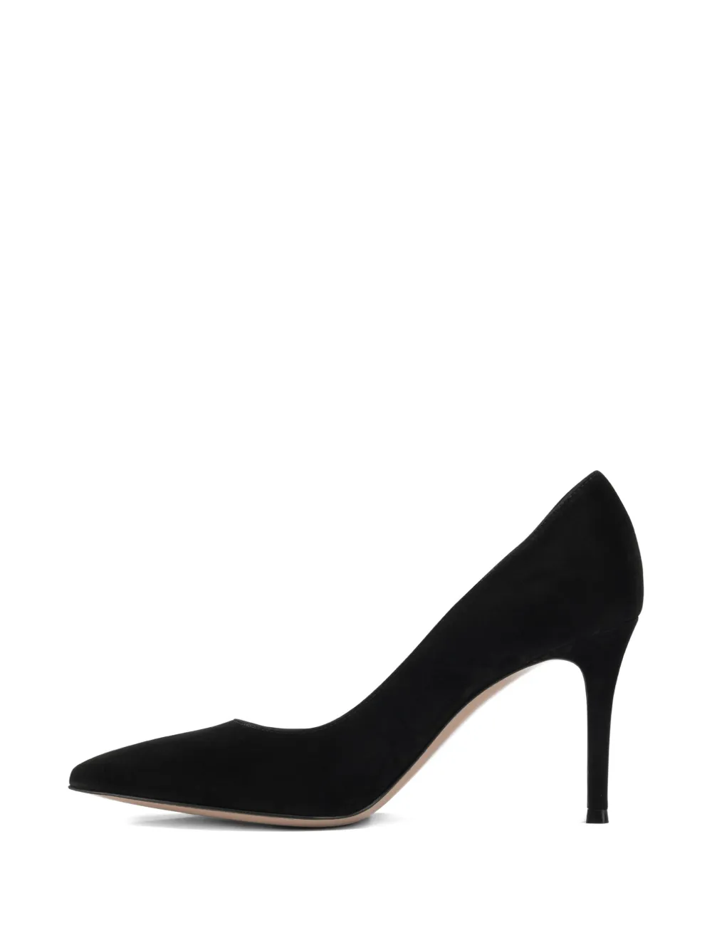 Gianvito Rossi Suède pumps Zwart