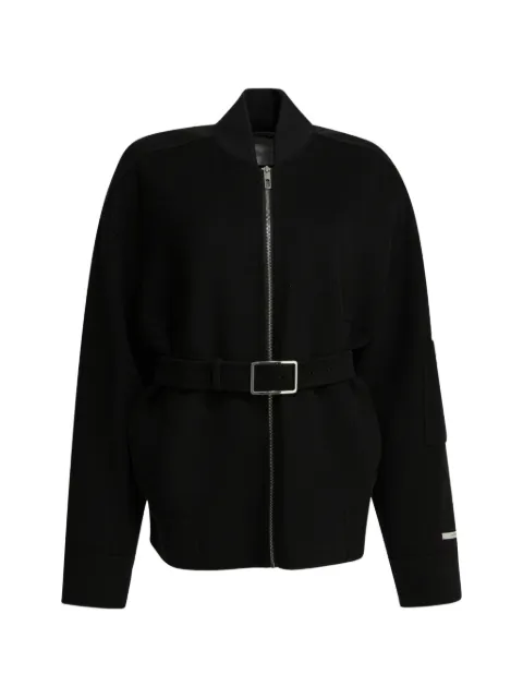 Sportmax belted zip-up jacket