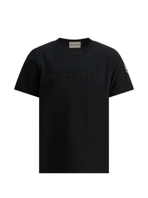 Moncler Enfant T-shirt med prægning