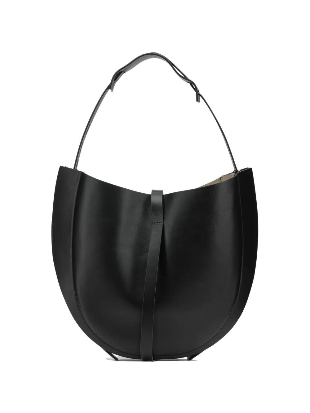  Minobossi Liz Panelled Strap Shoulder Bag - Black 