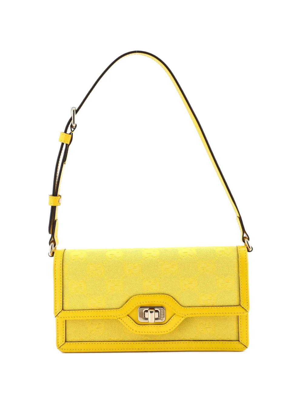 Gucci Pre-Owned Luce GG Canvas Mini shoulder bag - Giallo