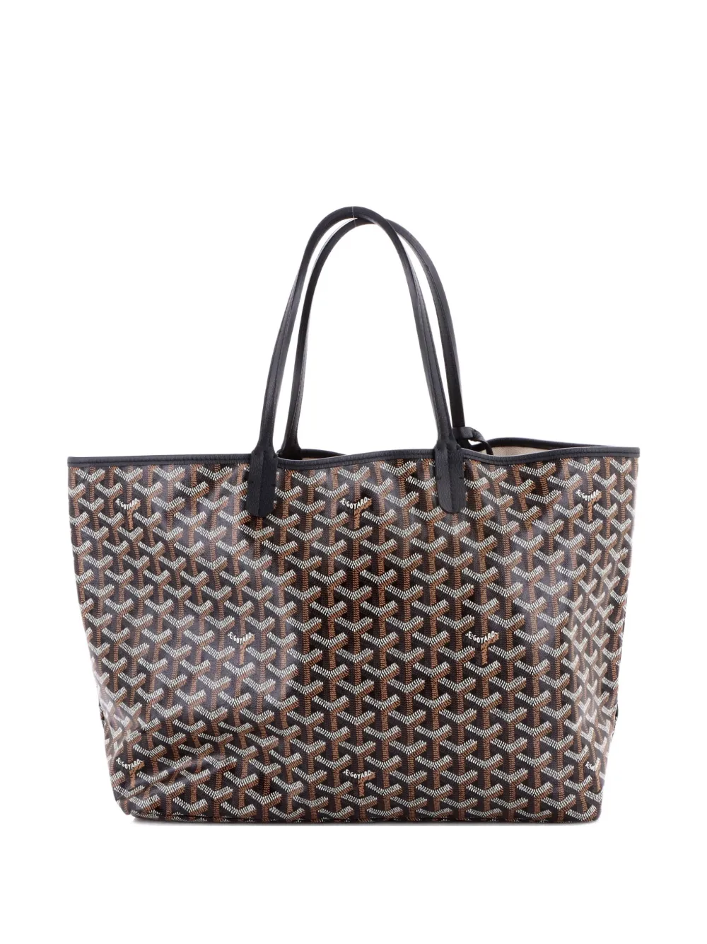 Goyard Pre-Owned Saint Louis Coated Canvas PM tote bag - Nero