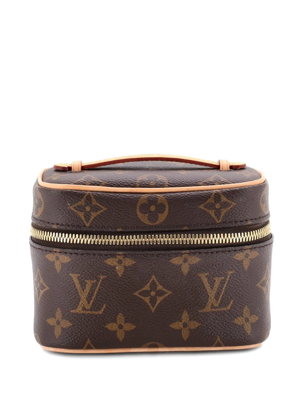 Louis Vuitton Pre-Owned Nice Vanity Case Monogram Canvas Nano pouch - Marrone