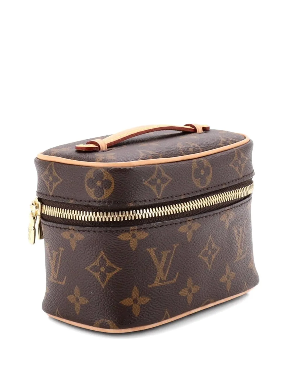 Nice Vanity Case Monogram Canvas Nano Pouch