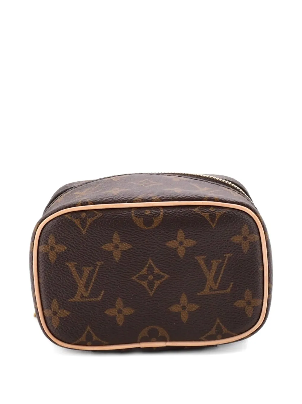 Nice Vanity Case Monogram Canvas Nano Pouch