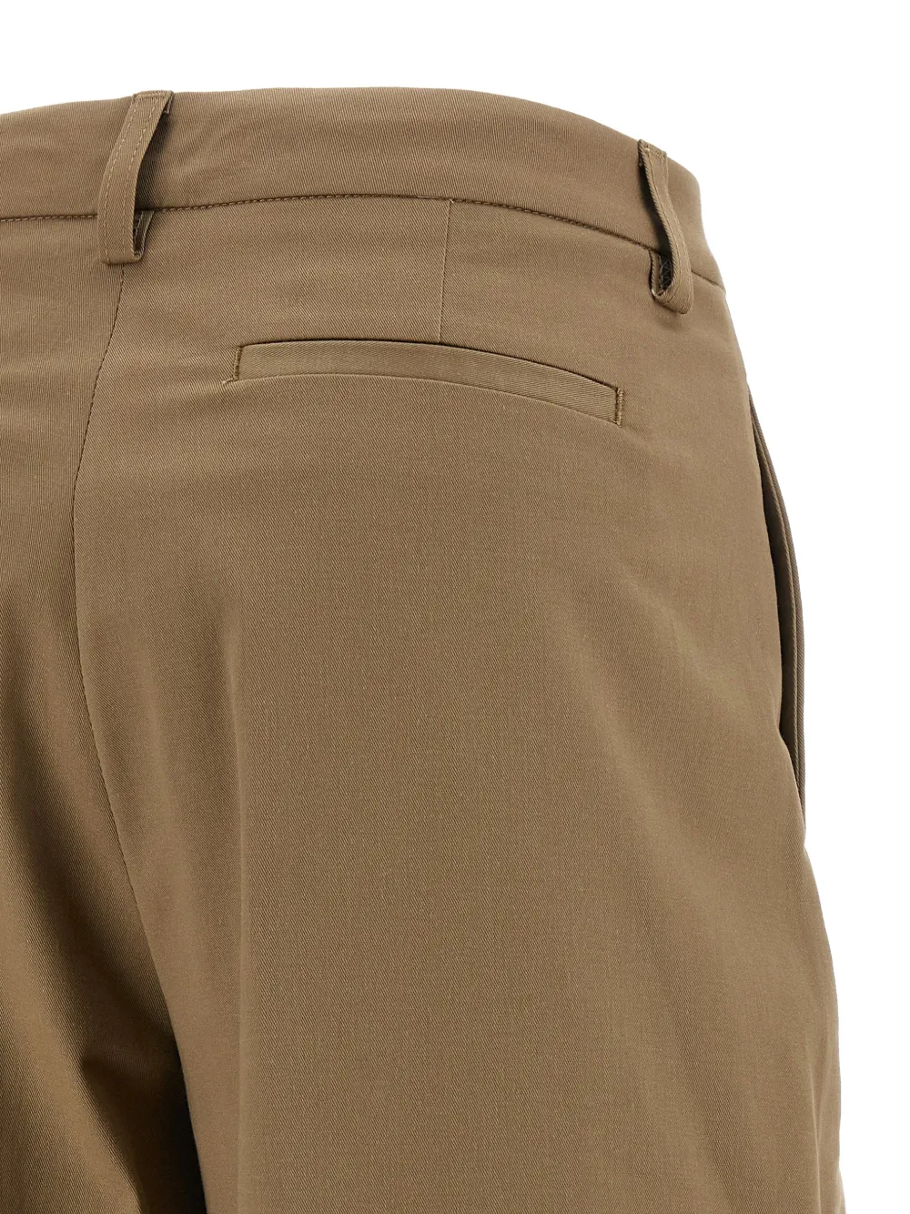 THELATEST Deva broek met plooien Bruin