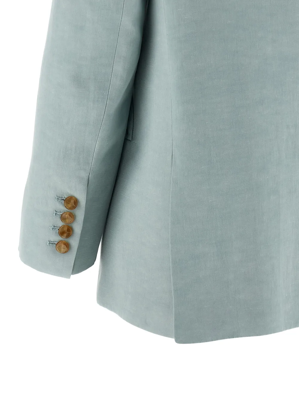 Blazé Milano Zenith Double-breasted Blazer in Blue, view 4