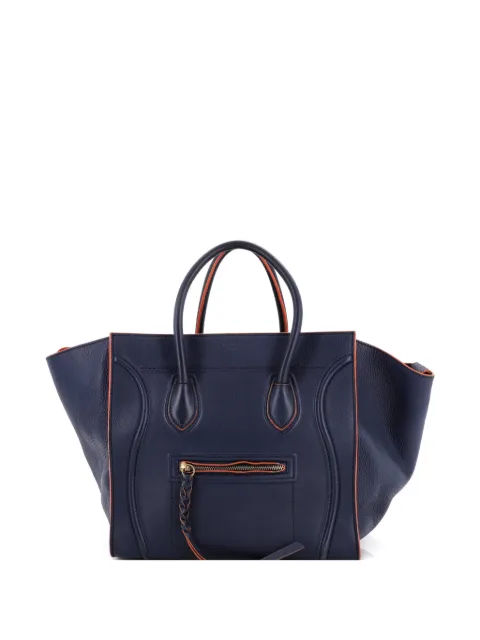 Celine Pre-Owned Mittelgroße Phantom Tote Bag aus gekörntem Leder