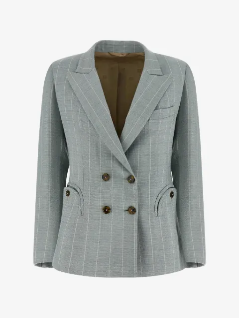 Blazé Milano double-breasted pinstripe blazer