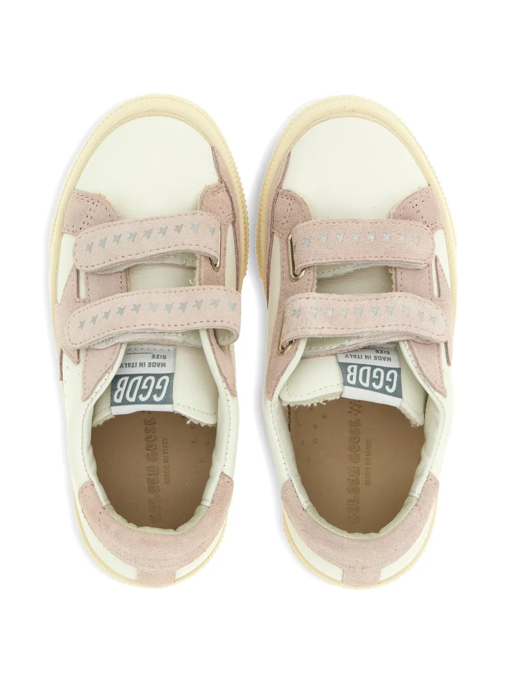 Golden Goose Kids May School sneakers Wit