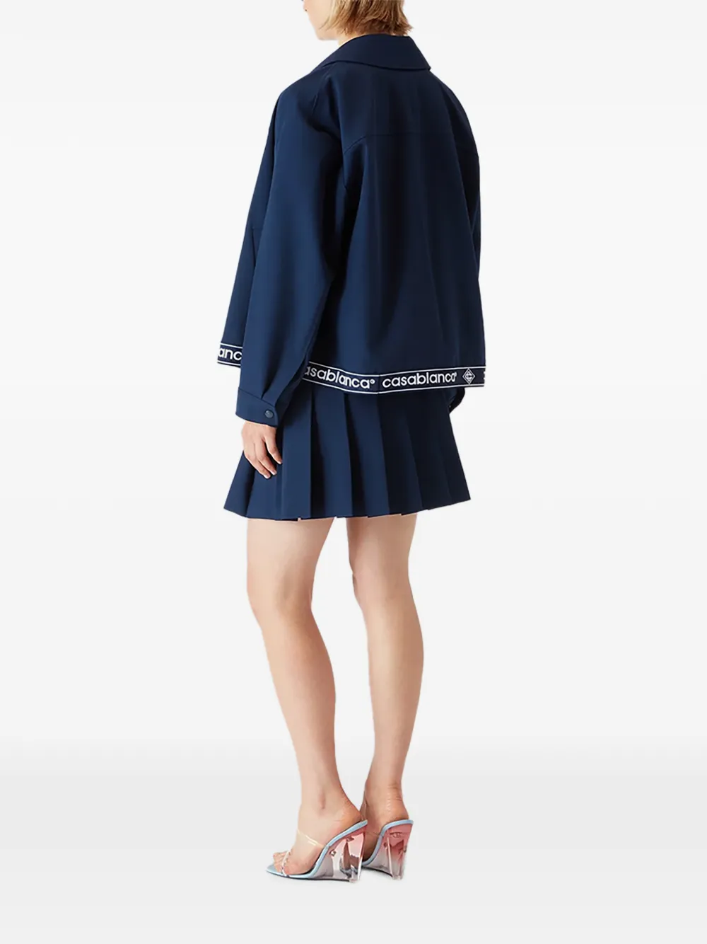 Casablanca Jack met rits Blauw