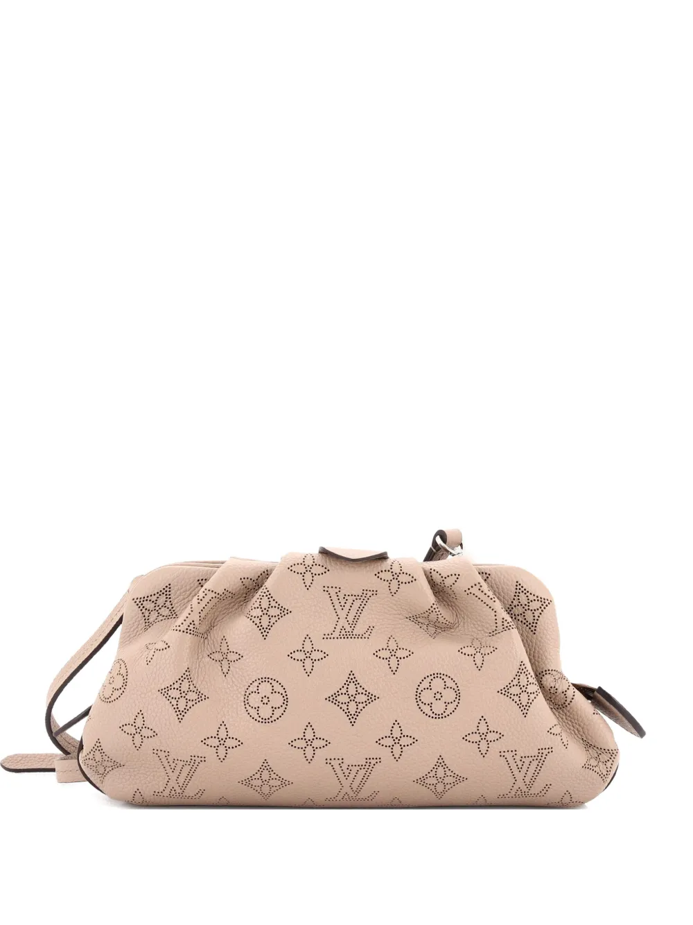 Louis Vuitton Pre-Owned Scala Pouch Bag Mahina Leather Mini clutch bag - Toni neutri