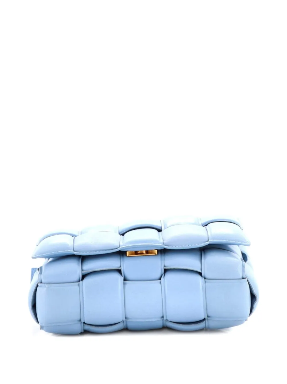 Cassette Padded Maxi Intrecciato Leather Crossbody Bag