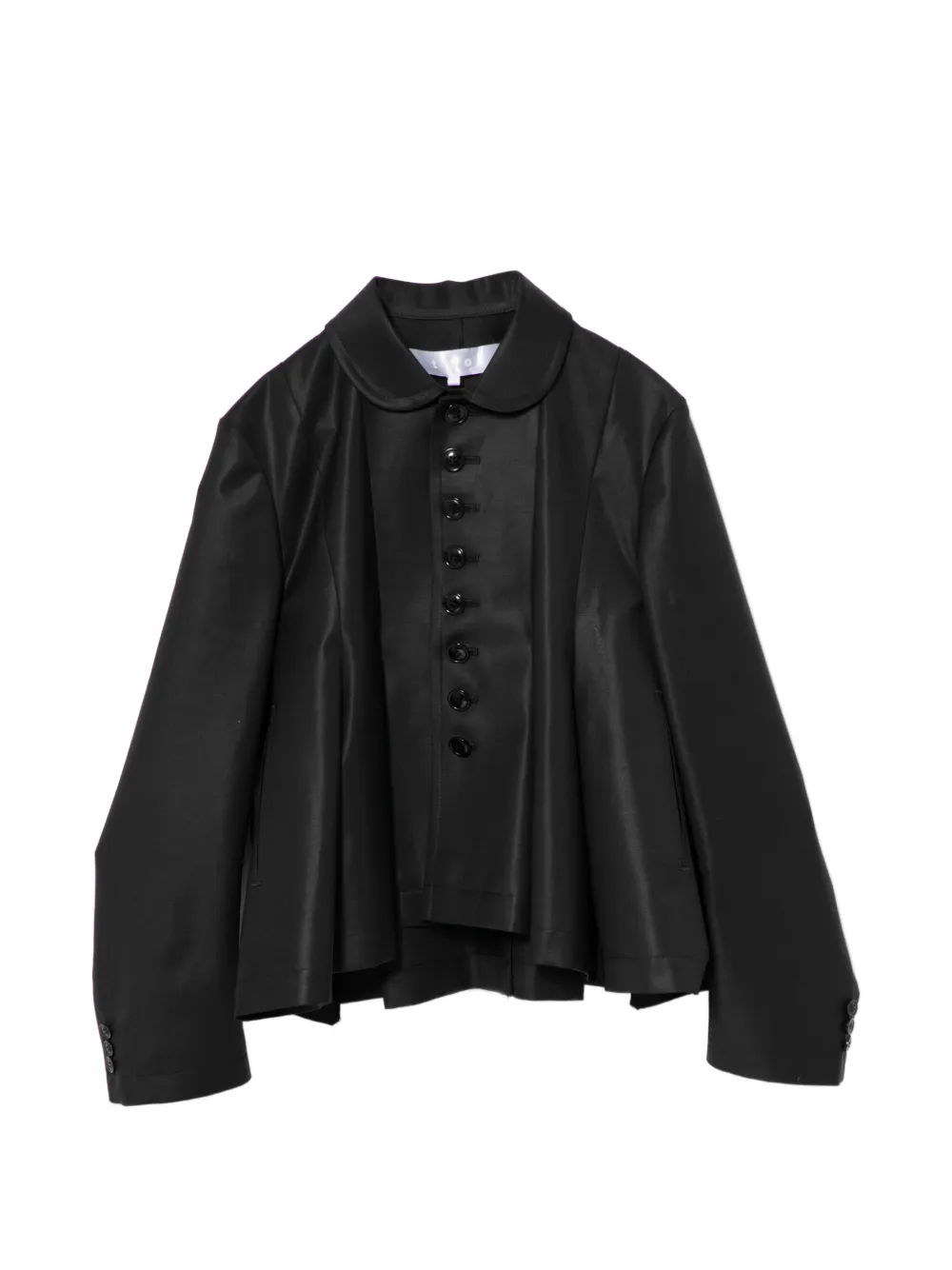 Buttoned Peplum Jacket