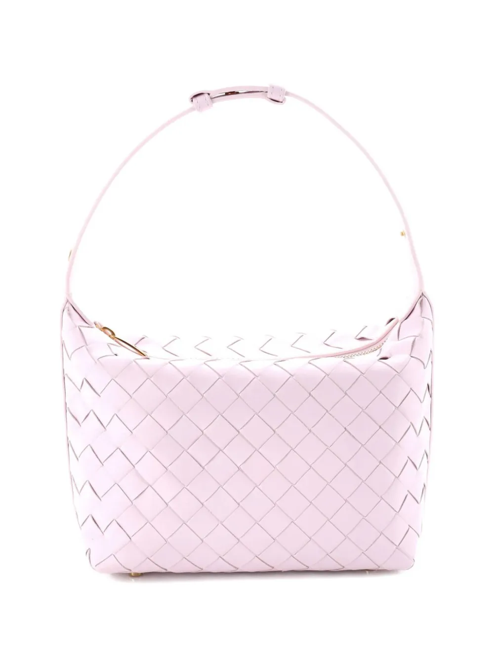 Bottega Veneta Pre-Owned Wallace Intrecciato Nappa Mini shoulder bag - Rosa