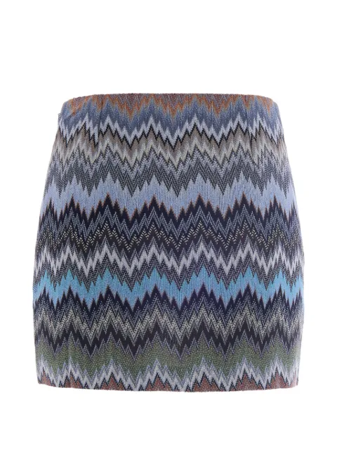 Missoni — chevron mini skirt