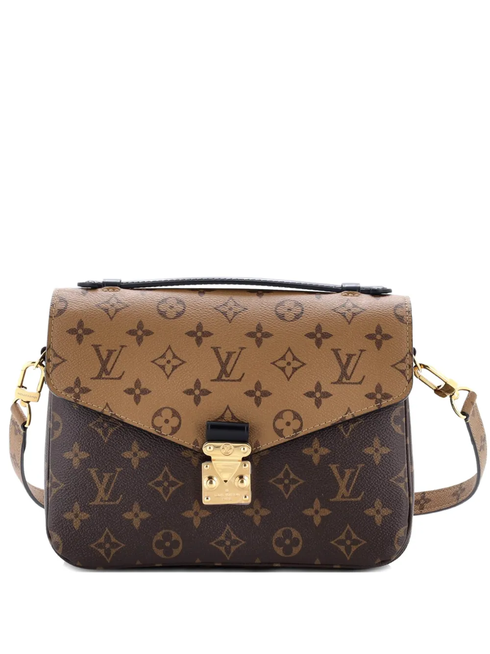 Louis Vuitton Pre-Owned Pochette Metis Reverse Monogram Canvas crossbody bag - Marrone