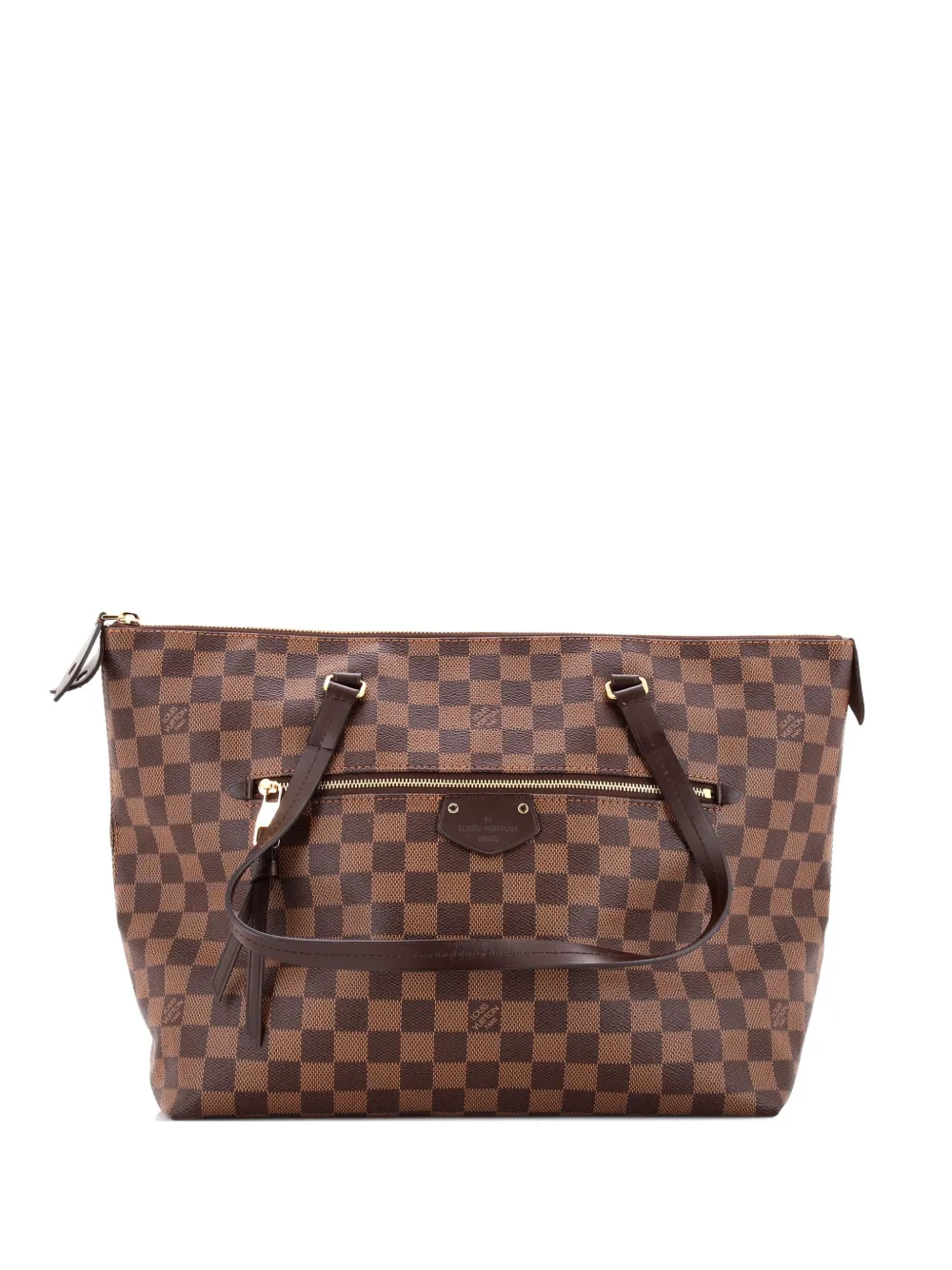 Louis Vuitton Pre-Owned Borsa a spalla Iena MM Damier - Marrone